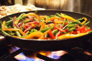 wok verduras