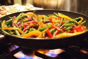 Wok de verduras