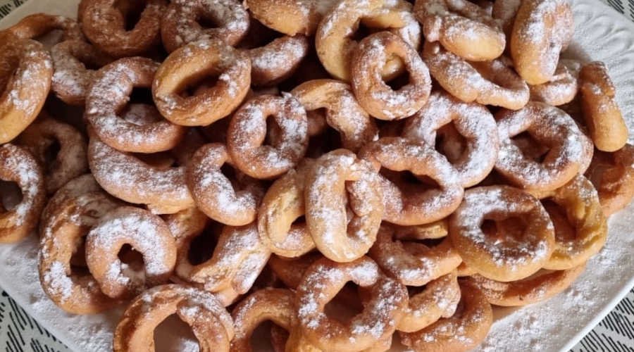 Rosquillas naranja